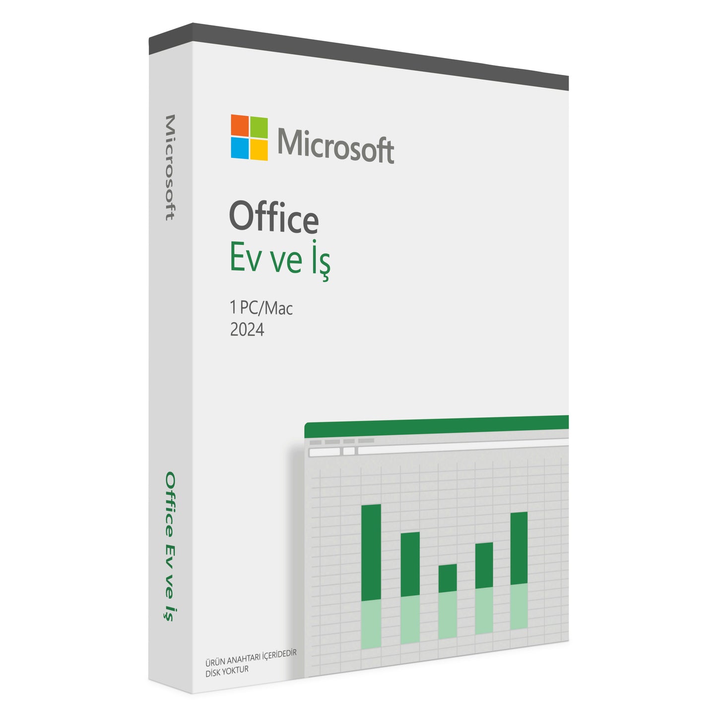 Microsoft Office Ev ve İş 2024 Elektronik Lisans (ESD)